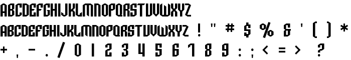 SF Archery Black SC font