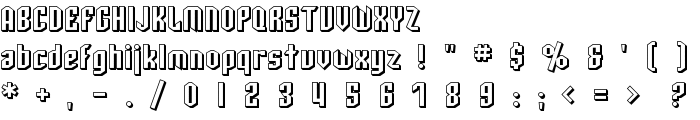 SF Archery Black Shaded font