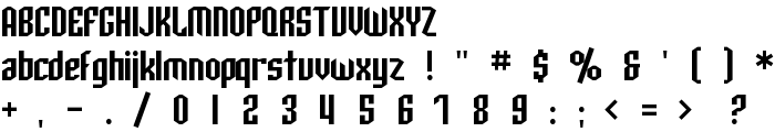 SF Archery Black font