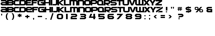 SF Automaton Extended font