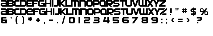 SF Automaton font