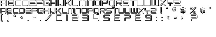 SF Chromium 24 SC font