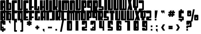 SF Cosmic Age Bold font