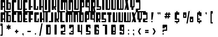 SF Cosmic Age Condensed font