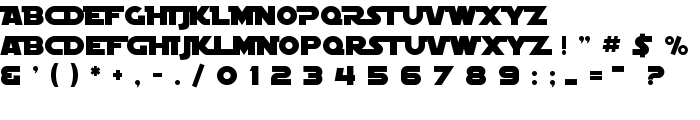 SF Distant Galaxy Alternate font