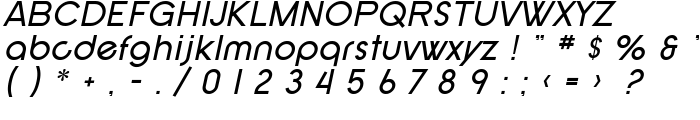 SF New Republic Italic font