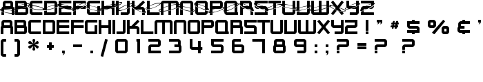 SF Outer Limits Upright font