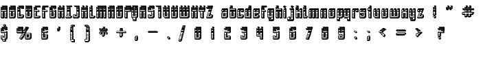 SF Piezolectric SFX font