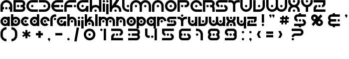 SF Planetary Orbiter font