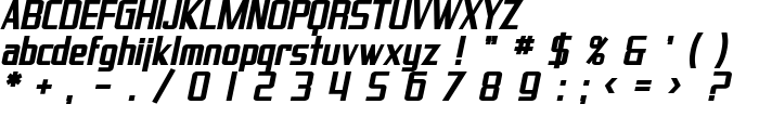 SF Proverbial Gothic Bold Oblique font