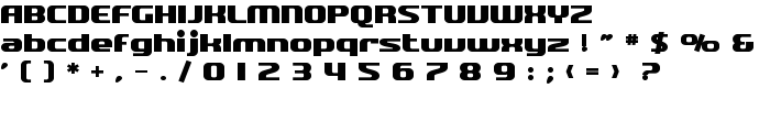 SF Quartzite Bold font