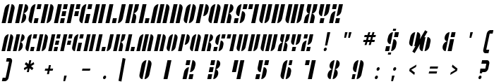 SF RetroSplice SC Condensed font