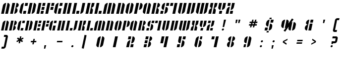 SF RetroSplice SC font