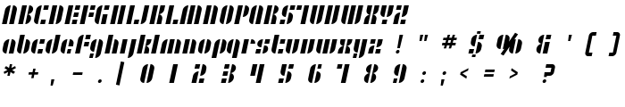 SF RetroSplice font