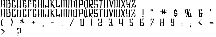 SF Shai Fontai Extended font