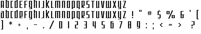 SF Square Root font