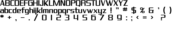 SF Theramin Gothic font