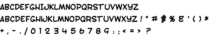 SF Toontime Bold font