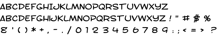 SF Toontime Extended font