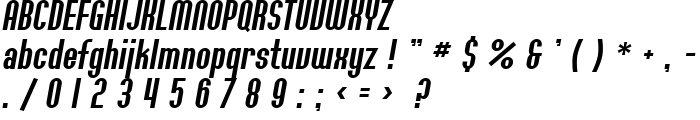SF Willamette Italic font