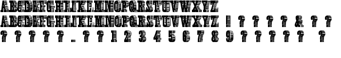 Shady Characters Medium font