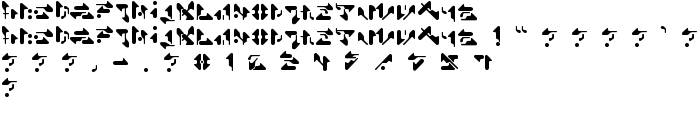 Shamen Remix font