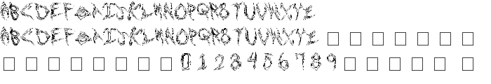 Shards font