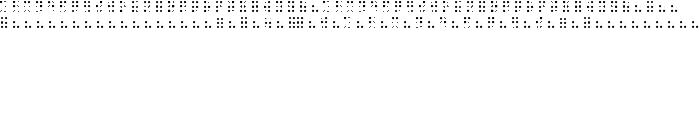 Sheets Braille Light font