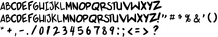 shonen punk v2 font