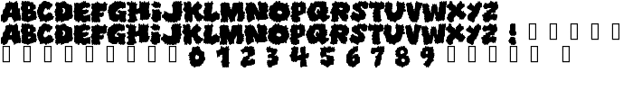 Shoplifters unite font