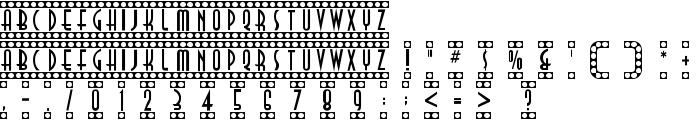 Showtime font