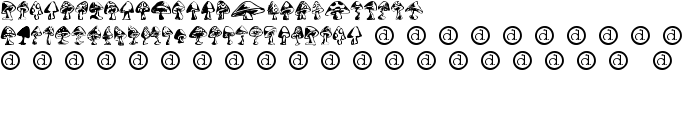 Shrooms font