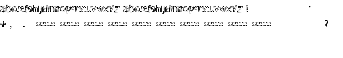 Shutdown! font