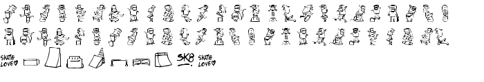 skatelove 2.0 font