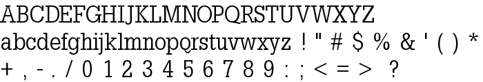 SlabTallX font