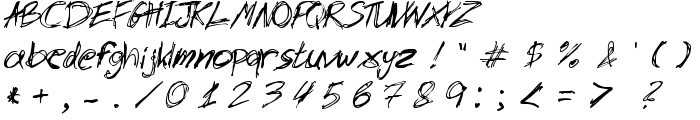 slantorama font