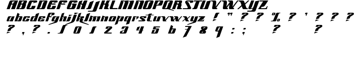 Slick69 font