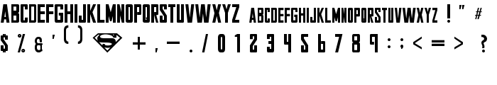 Smallville Solid font