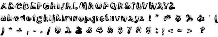 Smoke-Contour-Italic font