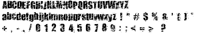 Smudgers font