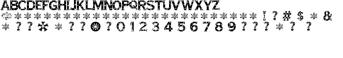 Snowflake Letters font