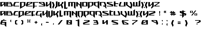 Snubfighter font