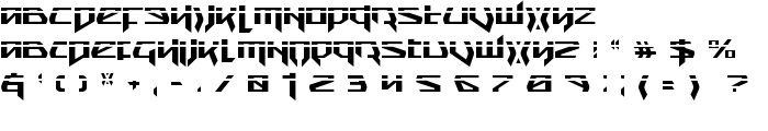 Snubfighter Phaser font