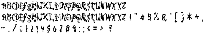 SoRunDown-Regular font