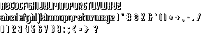 Soupertrouper 3D font