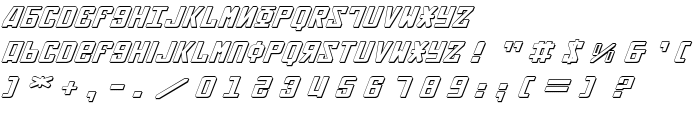 Soviet ExpItal 3D font