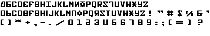 Soviet X-Expanded font