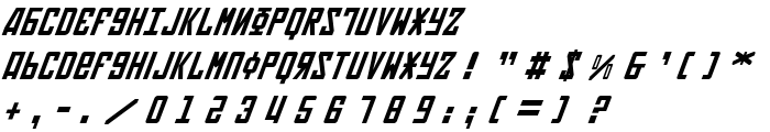 Soviet Italic font