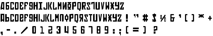 Soviet Punk font