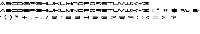 Space Age font